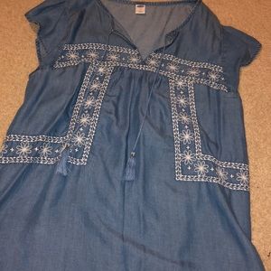 Old Navy Jean blouse!